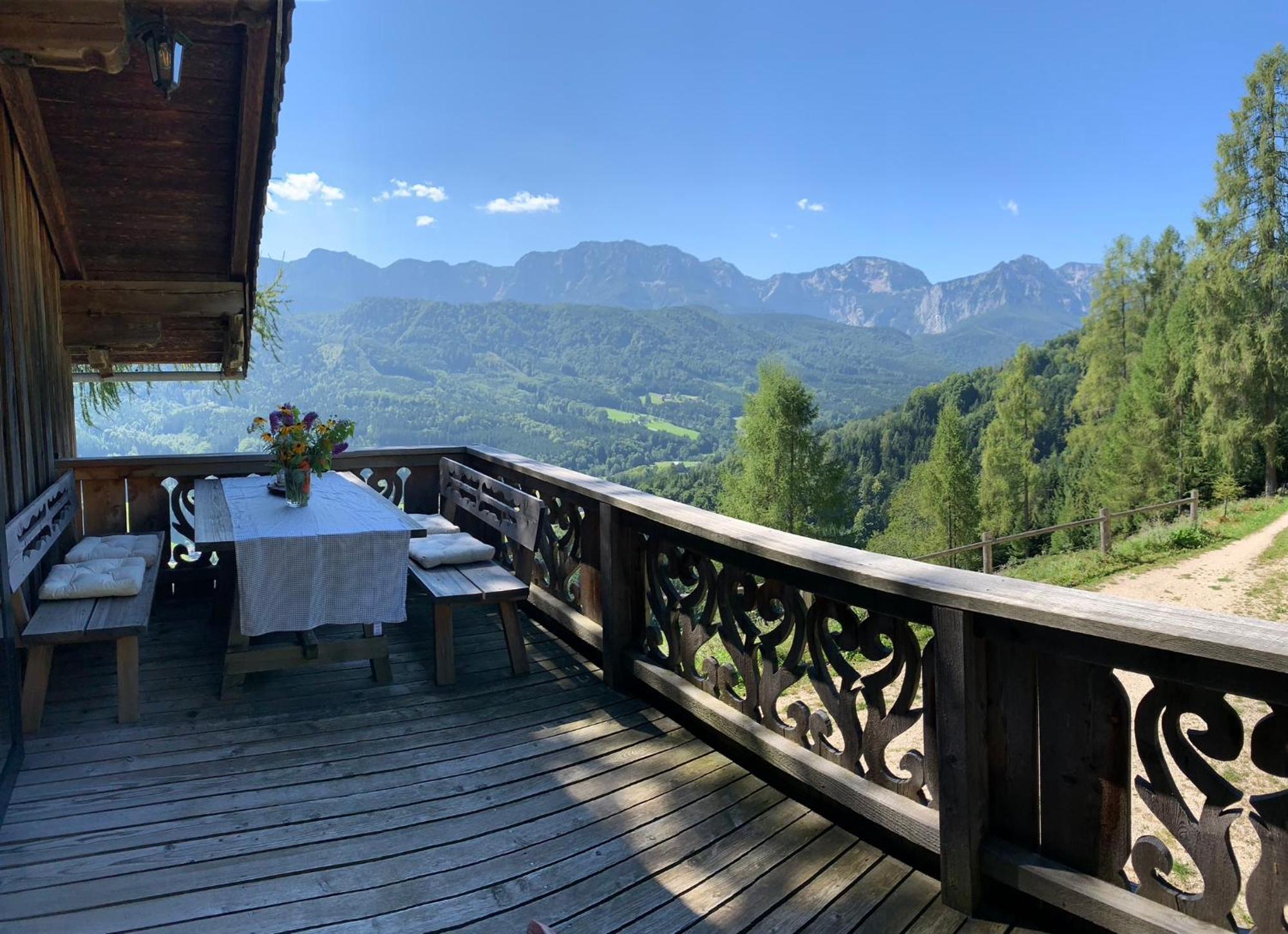 Kreitalm - Kraftplatz Im Salzkammergut Neukirchen (Altmunster) Exterior foto